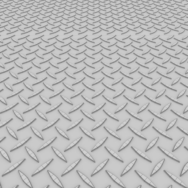 Diamond Plate 3D Model
