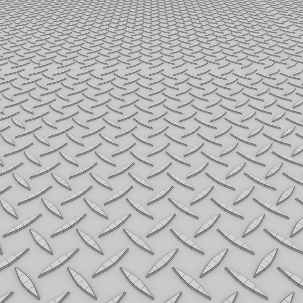 Diamond Plate 3D Model