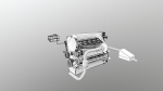 Diesel Engine 6 Cylinder Dismantled
