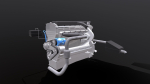 Diesel Engine 6 Cylinder Dismantled