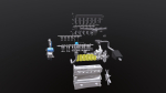 Diesel Engine 6 Cylinder Dismantled