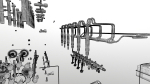 Diesel Engine 6 Cylinder Dismantled