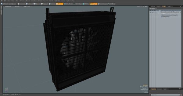 Diesel Generator Cooling System