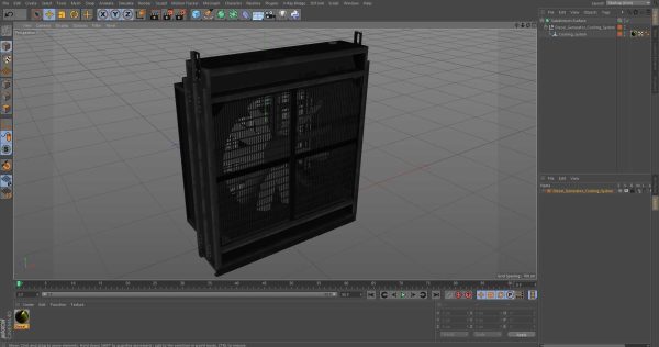 Diesel Generator Cooling System