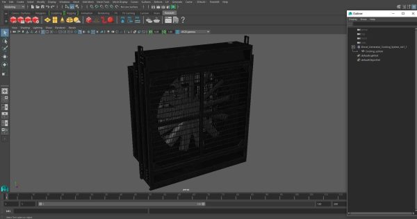 Diesel Generator Cooling System