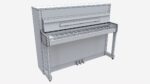 Digital Piano 02 open lid