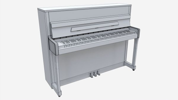 Digital Piano 02 open lid