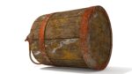 Dirt Wooden Bucket 02