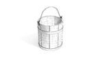 Dirt Wooden Bucket 02