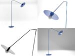 Disk two floor lamps