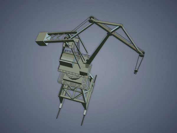 Dock crane