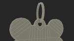 Dog Collar Tag Chrome