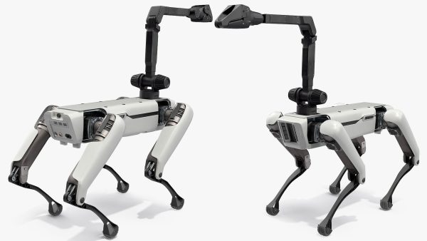 Dog Robot Generic Rigged for Cinema 4D
