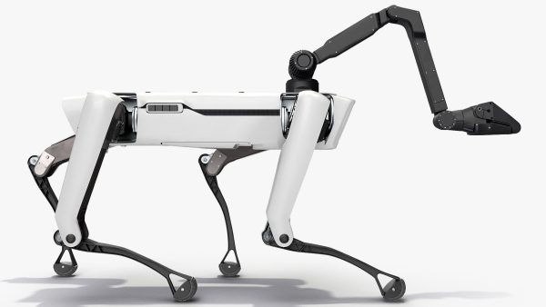 Dog Robot Generic Rigged for Cinema 4D