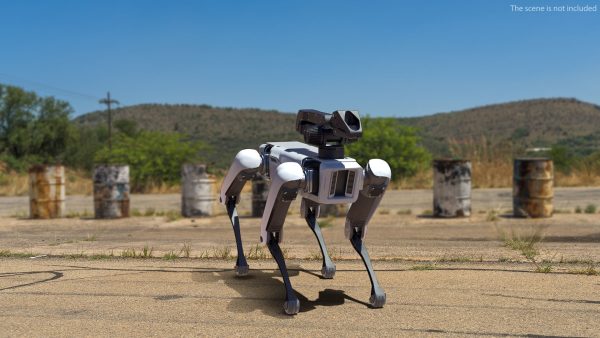 Dog Robot Generic Rigged for Cinema 4D