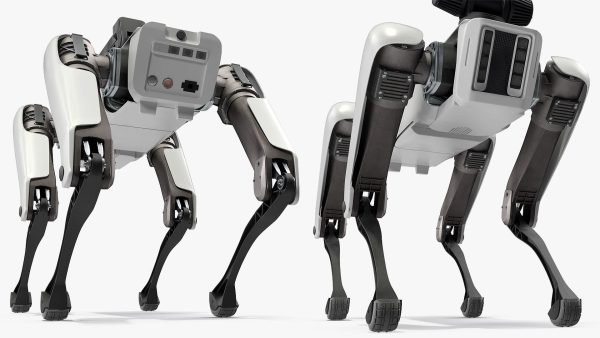 Dog Robot Generic Rigged for Cinema 4D