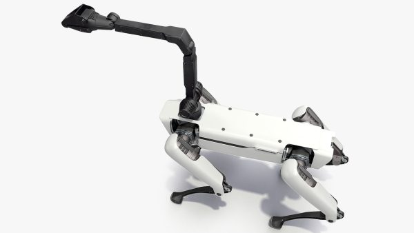 Dog Robot Generic Rigged for Cinema 4D