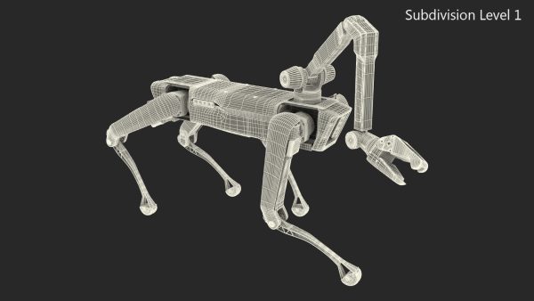 Dog Robot Generic Rigged for Cinema 4D