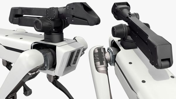 Dog Robot Generic Rigged for Cinema 4D