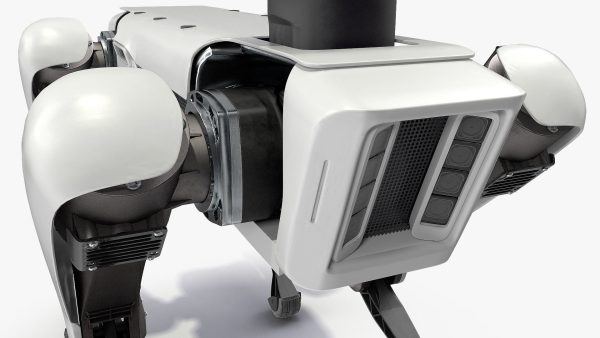 Dog Robot Generic Rigged for Cinema 4D