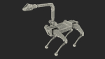 Dog Robot Generic Rigged for Cinema 4D