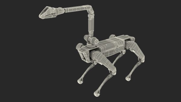 Dog Robot Generic Rigged for Cinema 4D