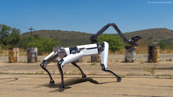 Dog Robot Generic Rigged for Cinema 4D