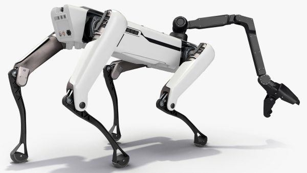 Dog Robot Generic Rigged for Cinema 4D