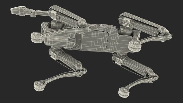 Dog Robot Generic Rigged for Cinema 4D