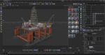 Dolphin Oil Rig