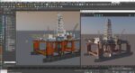 Dolphin Oil Rig