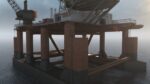 Dolphin Oil Rig