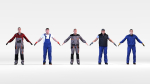 Dosch 3D - People - Rigged Factory Worker