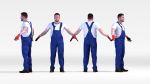 Dosch 3D - People - Rigged Factory Worker