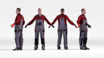 Dosch 3D - People - Rigged Factory Worker