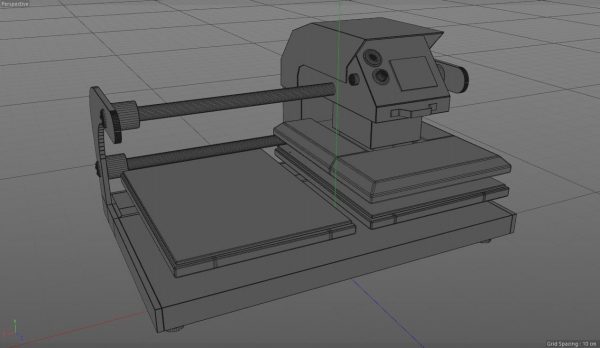 Double Bed Heat Press Machine