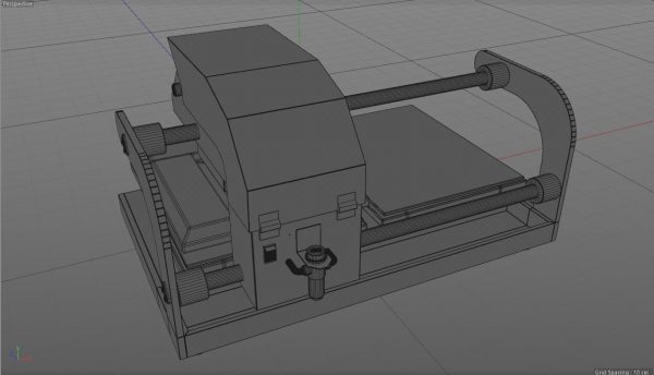 Double Bed Heat Press Machine