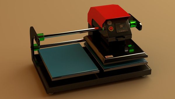 Double Bed Heat Press Machine