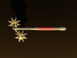 Double flail 3D model