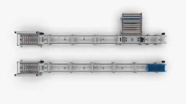 Double Layer Return and Double Speed Chain Assembly Line