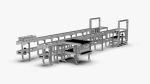 Double Layer Return and Double Speed Chain Assembly Line