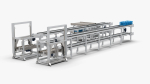 Double Layer Return and Double Speed Chain Assembly Line