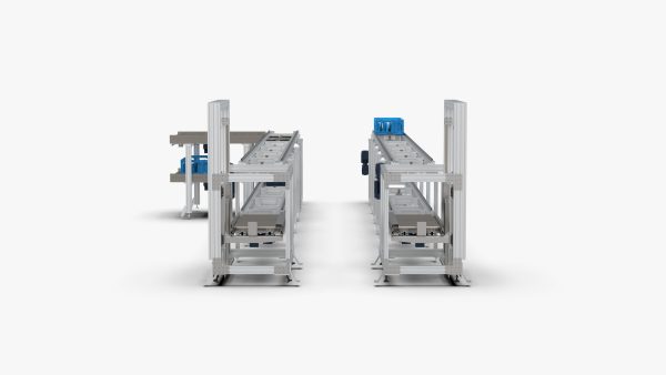 Double Layer Return and Double Speed Chain Assembly Line