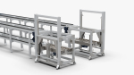 Double Layer Return and Double Speed Chain Assembly Line