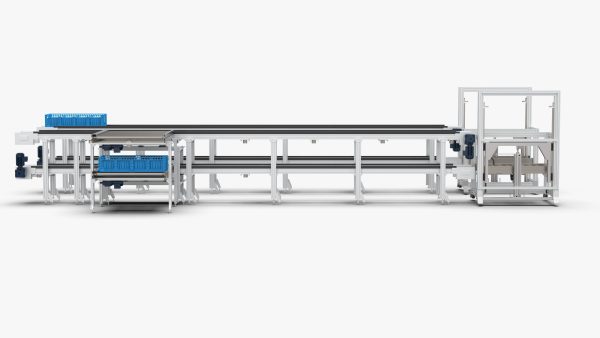 Double Layer Return and Double Speed Chain Assembly Line