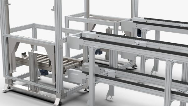 Double Layer Return and Double Speed Chain Assembly Line