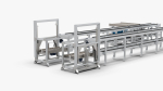 Double Layer Return and Double Speed Chain Assembly Line