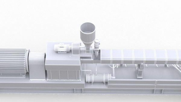 Double Screw Extruder