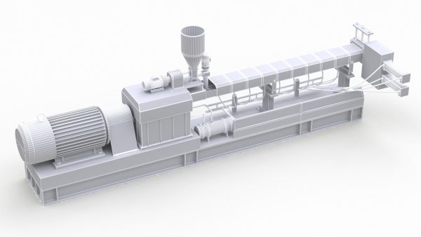 Double Screw Extruder