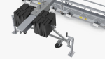 Double Window Cleaning Platform with Fastening to Roof